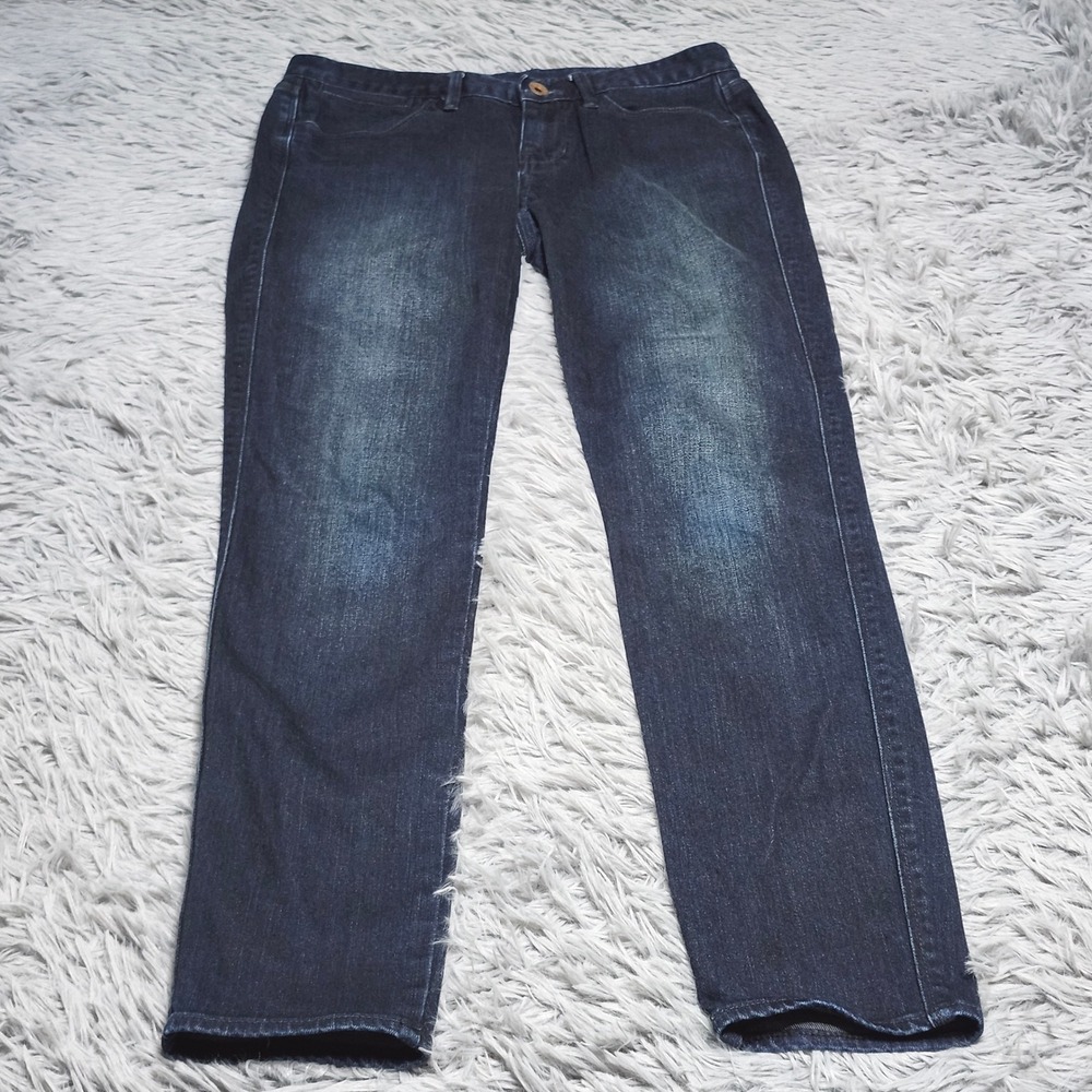 Madewell‎ Jeans Womens 26 Skinny Skinny Ankle 26x28 Dark Wash Cotton Spandex